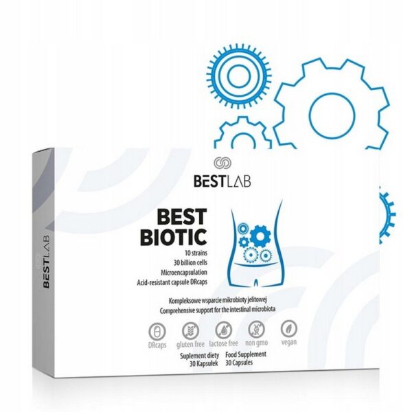 Best Lab Best Biotic Dietary Supplement 30 pcs