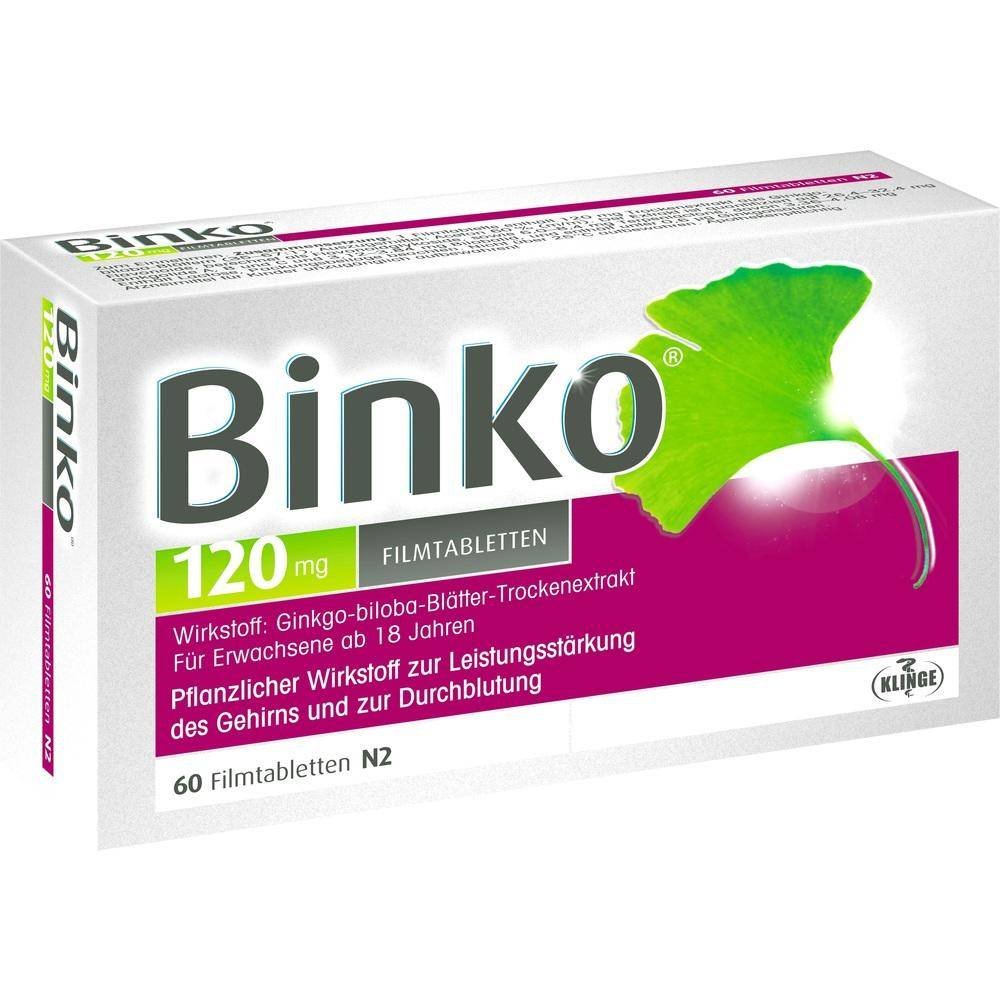 Binko 120 mg Film-Coated Tablets 60 pcs