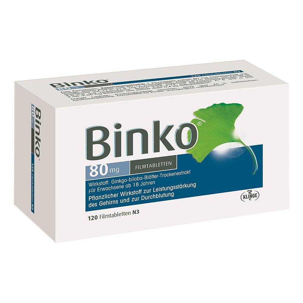 Binko 80 mg Film-Coated Tablets 120 pcs