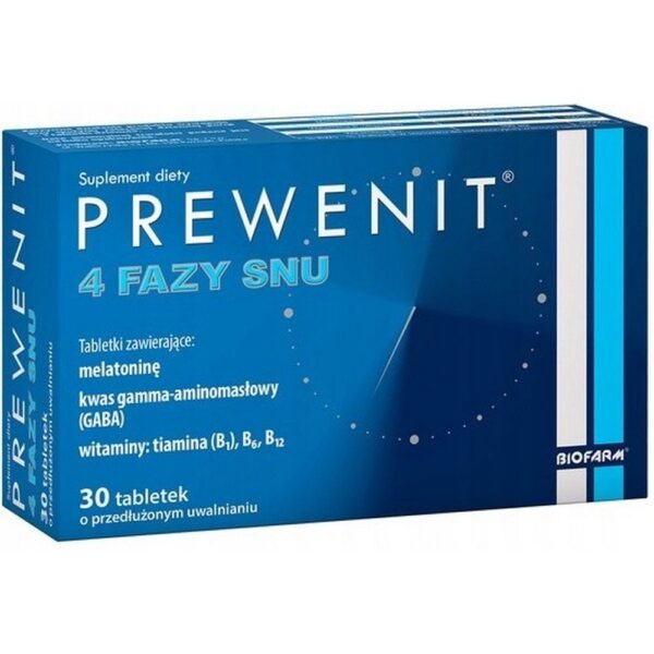 Biofarm Prewenit 4 Sleep Phases 30 Tablets