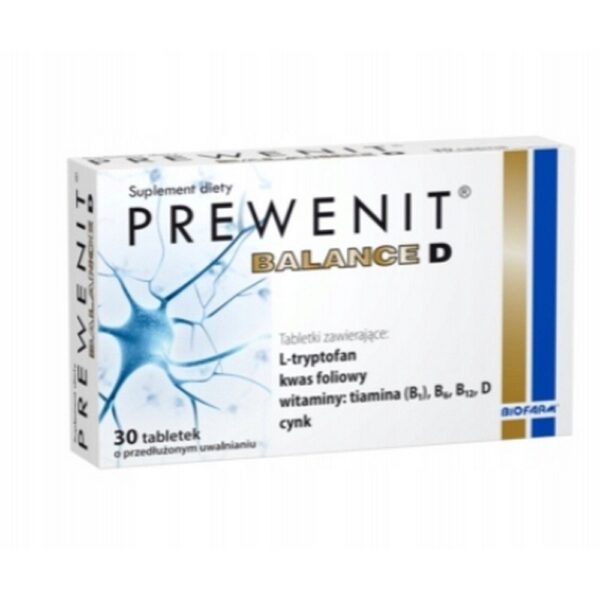 Biofarm Prewenit Balance D Vitamin D Supplement 30 Capsules