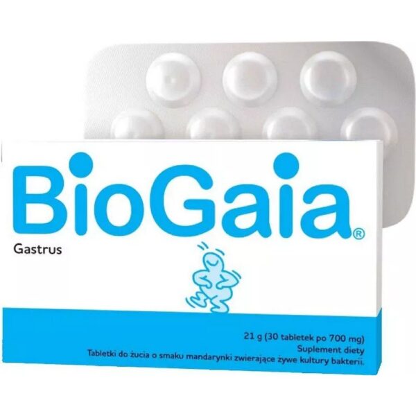 BioGaia Gastrus 30 Chewable Tablets