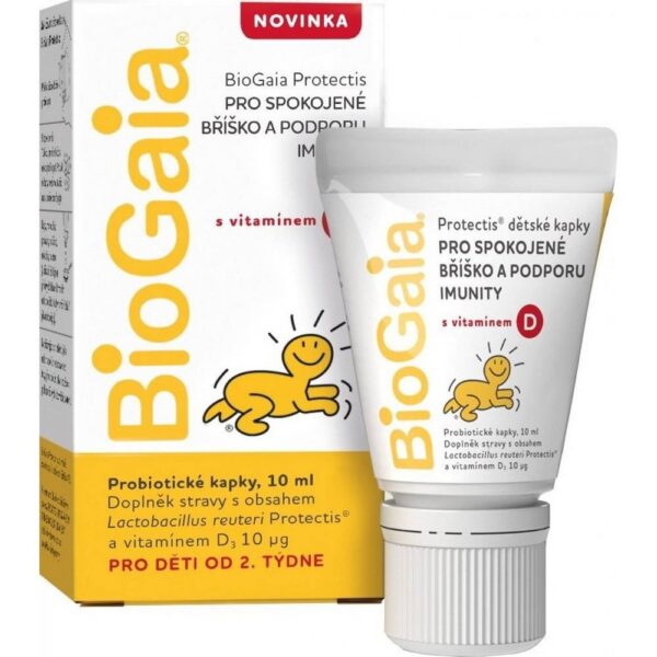 BioGaia Protectis with Vitamin D Orange Flavor 10 ml