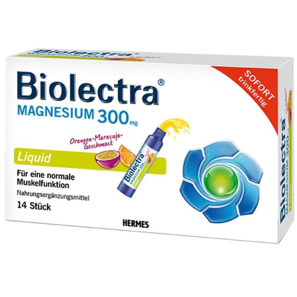 Biolectra Magnesium 300 mg Liquid 14 pcs