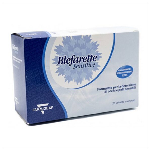 Blefarette Sensitive – Reinigungstücher für den Augenbereich 20 Stück