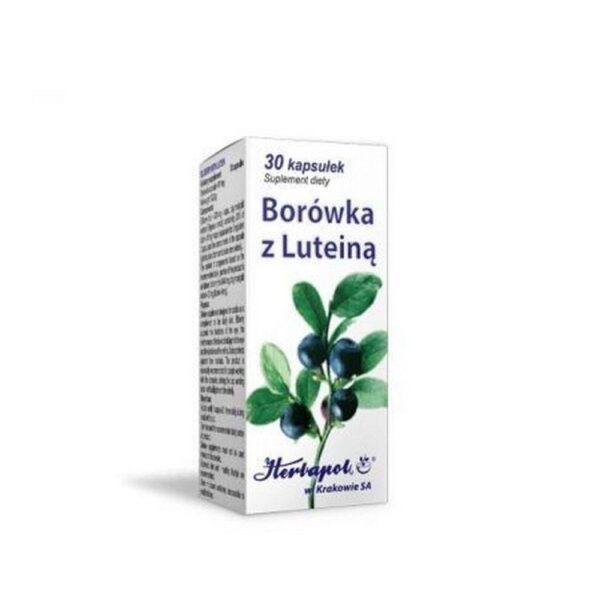 Blueberry with Lutein 30 Capsules