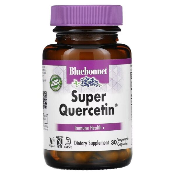 Bluebonnet Nutrition Super Quercetin 30 Vegetable Capsules