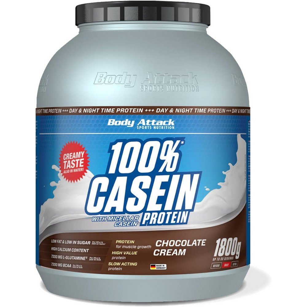 Body Attack 100% Casein Protein – 1.8 kg