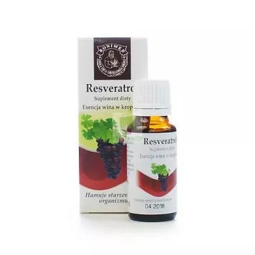 Bonimed Resveratrol Drops Wine Essence 20ml