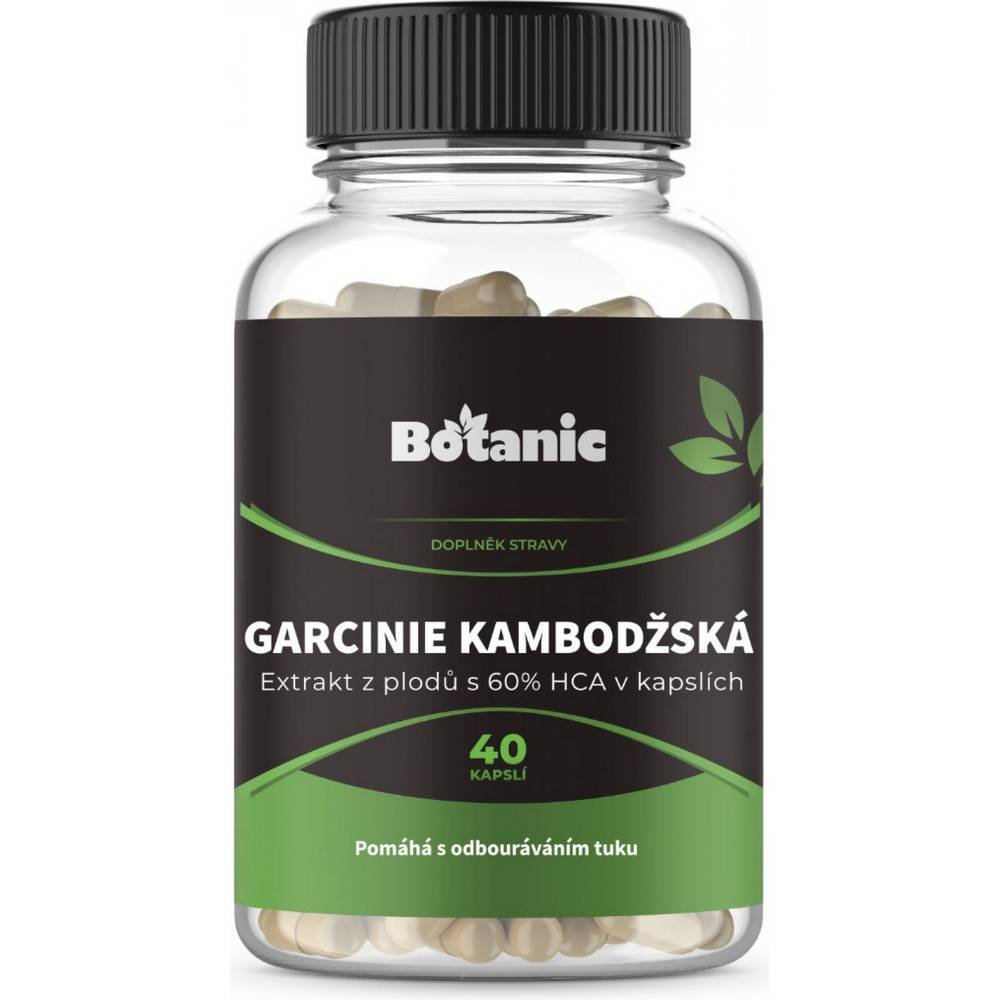 Botanic Garcinia Cambogia Fruit Extract with 60% HCA 40 Capsules