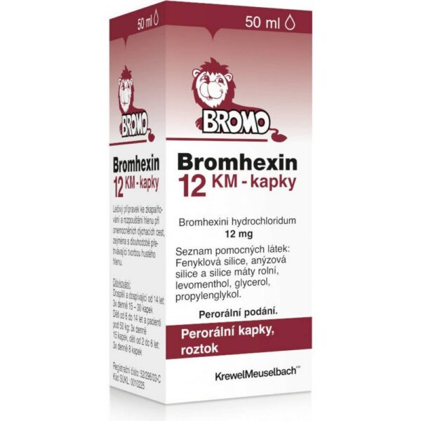 Bromhexin KM 12mg/ml Sirup 50ml