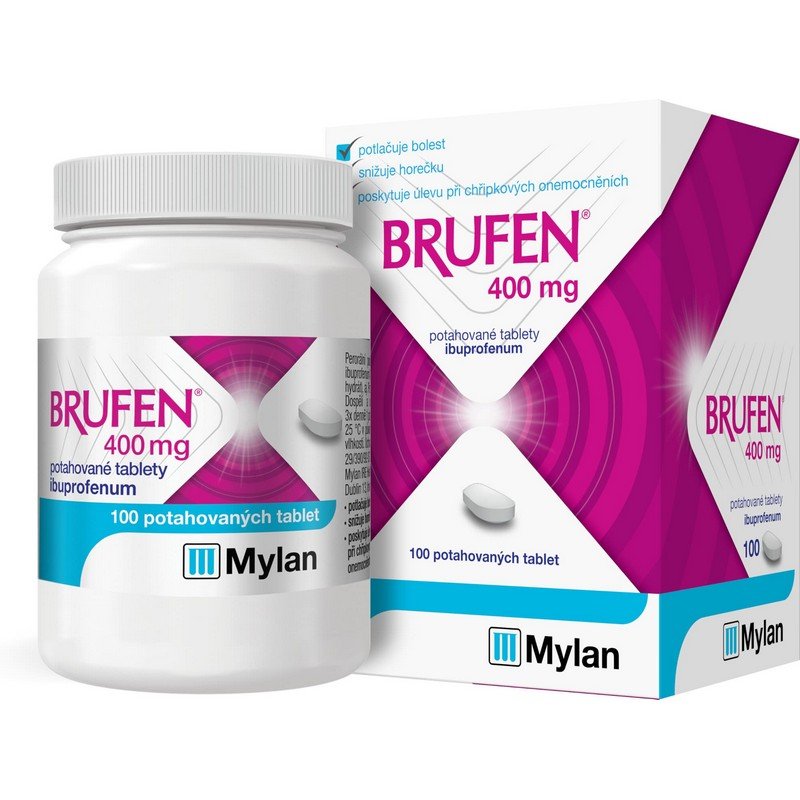 Brufen 400 mg film-coated tablets 100 pcs