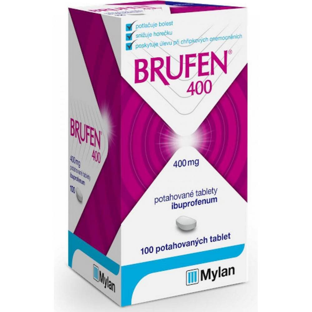Brufen Por 400 mg Tablets 100 pcs