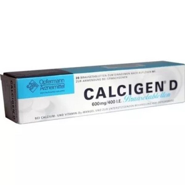 CALCIGEN D 600 mg/400 I.E. Jumper tablets, 20 pcs