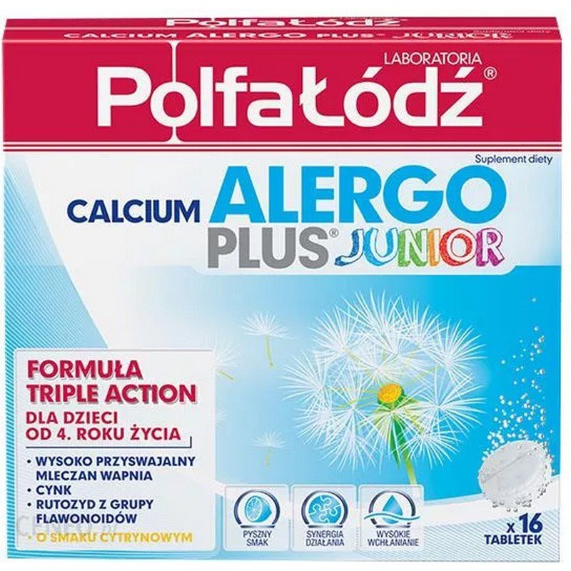 Calcium Allergo Plus Junior 16 sachets