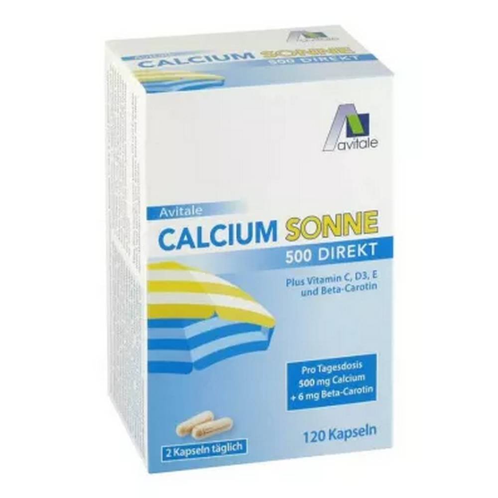 Calcium Sonne 500 Capsules 120 Pieces