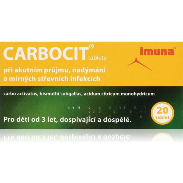 Carbocit 320mg/25mg/3mg Tabletten 20 Stück