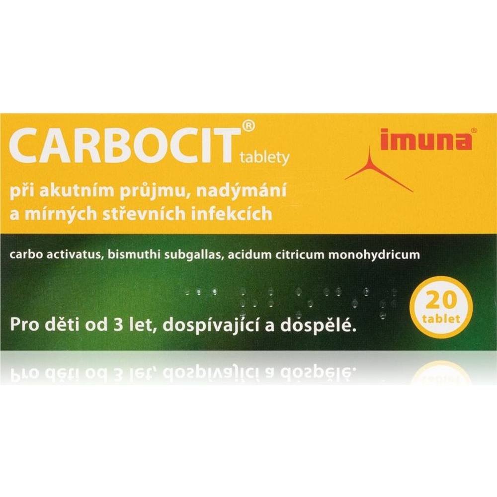 Carbocit 320mg/25mg/3mg Tabletten 20 Stück