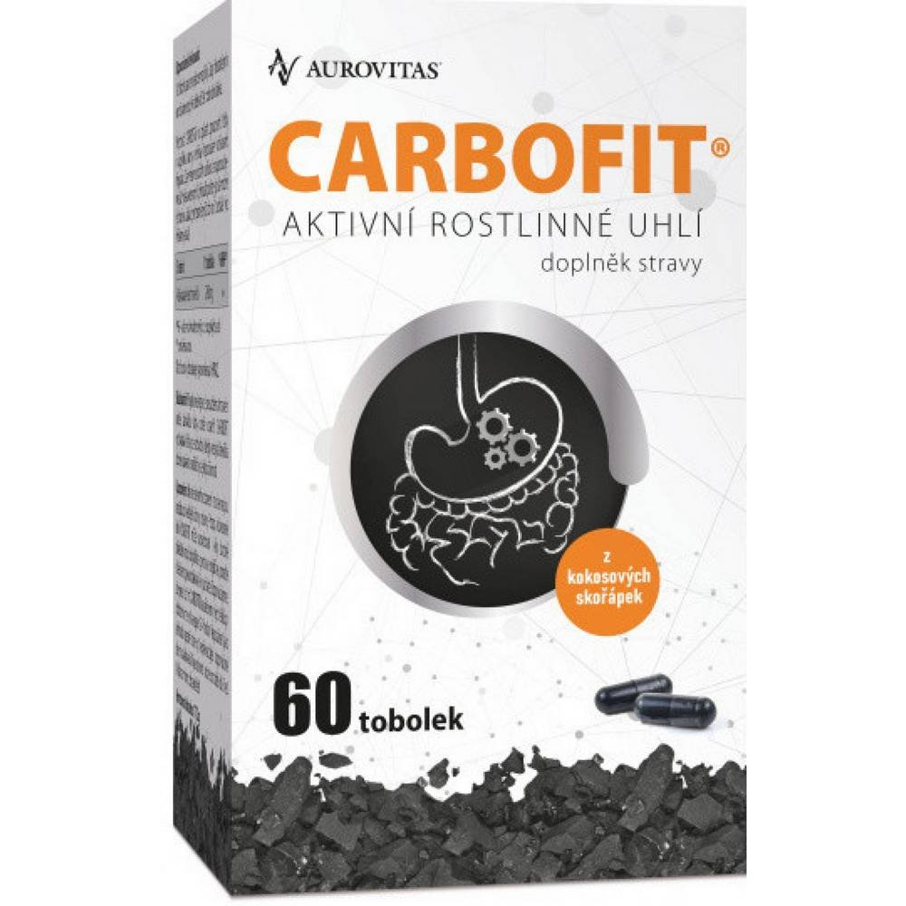 Carbofit Vegetable Charcoal 60 Capsules
