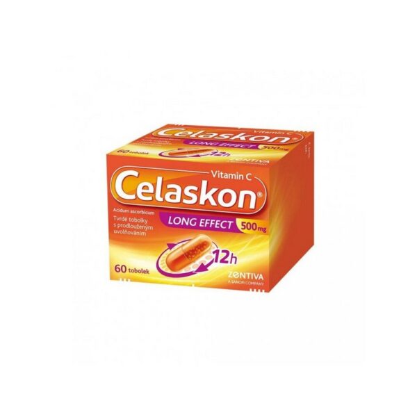 Celaskon Long Effect Vitamin C 500 mg prolonged-release capsules 60 pcs