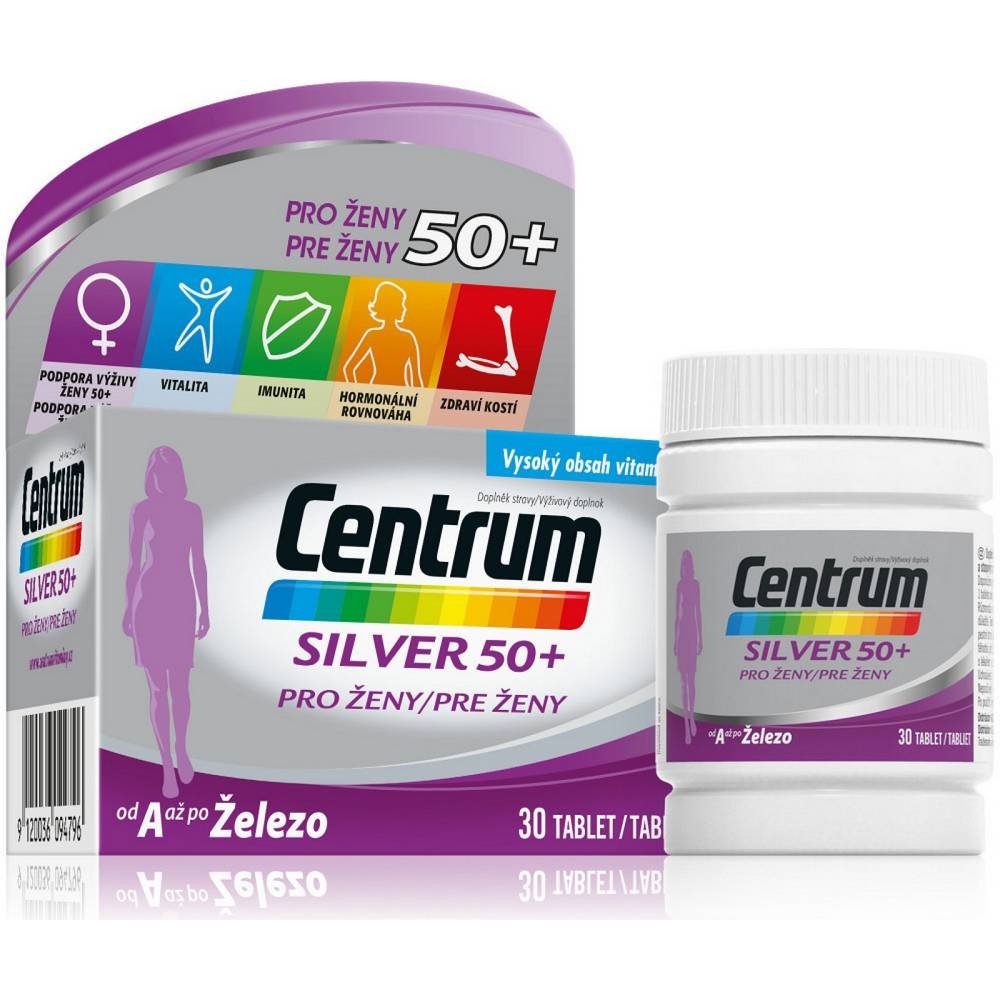 Centrum for Women 50+ Multivitamin 30 Tablets