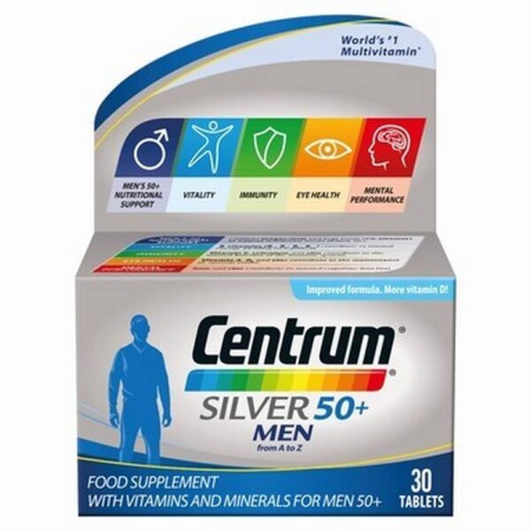 Centrum Silver 50+ für Männer Tabletten 30 Stück
