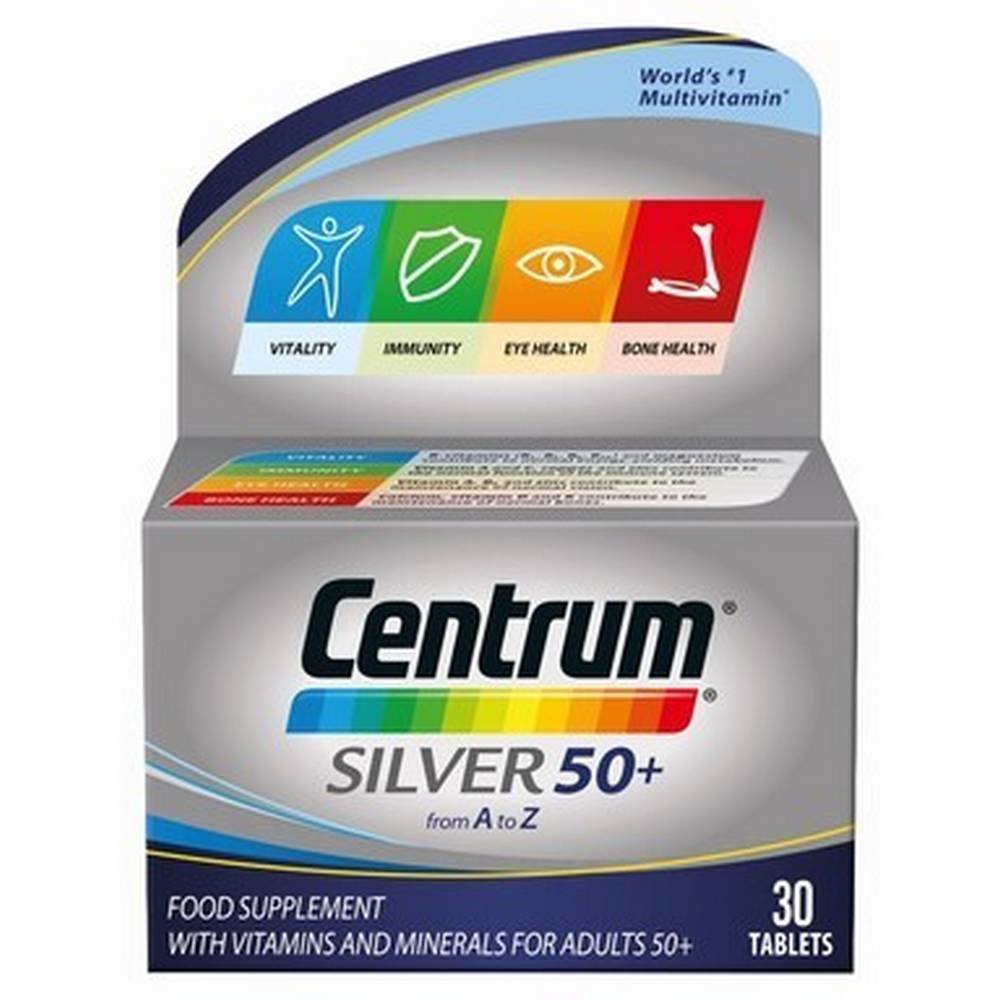 Centrum Silver 50+ Multivitamin Tabletten 30 Stück