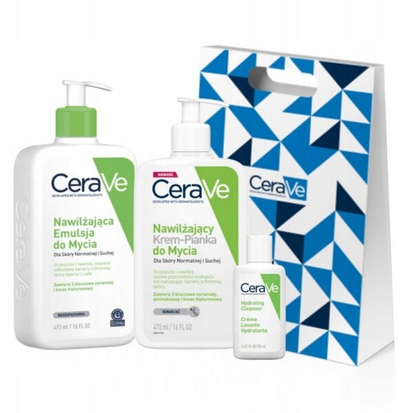 CeraVe Cream-Foam Cleanser + Emulsion Set