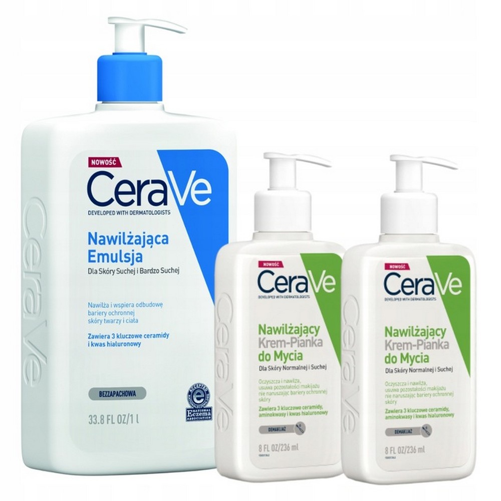 CeraVe Moisturizing Cream-Foam Cleanser Duo Set