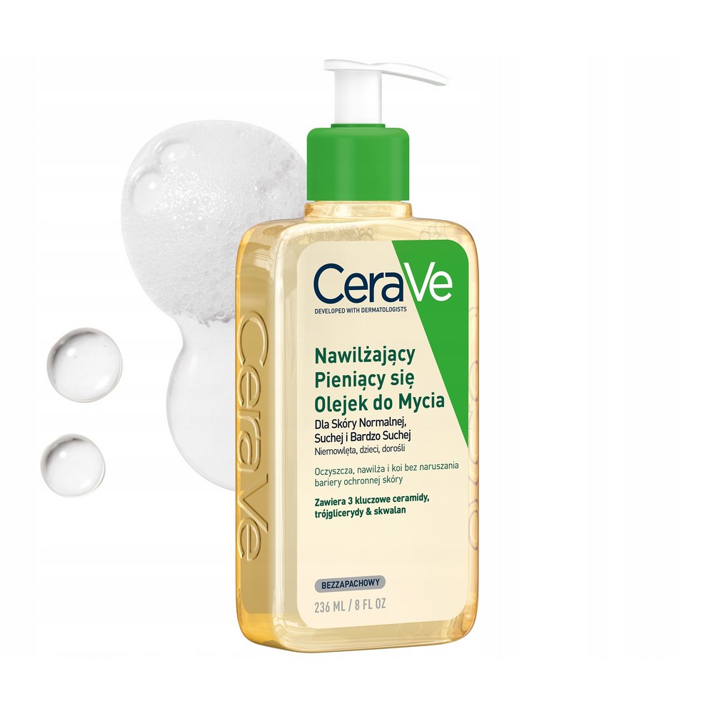 CeraVe Moisturizing Foaming Cleansing Oil 236ml