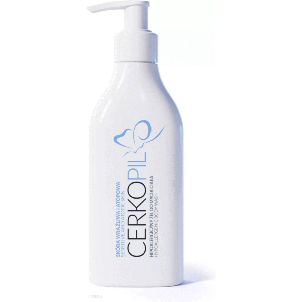 Cerkopil hypoallergenic body wash gel 250ml
