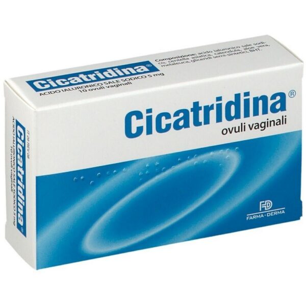 Cicatridine Vaginal Ovules 10 pcs