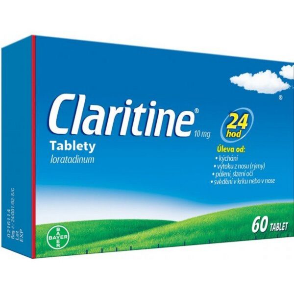 Claritine 10 mg tablets 60 pcs