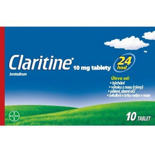 Claritine 10 mg tablets 10 pcs