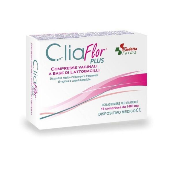 Cliaflor Plus, 16 Vaginal Tablets