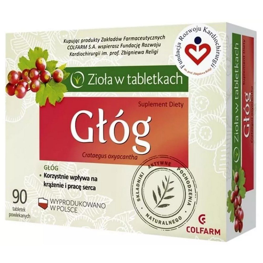 Colfarm Hawthorn 90 Tablets