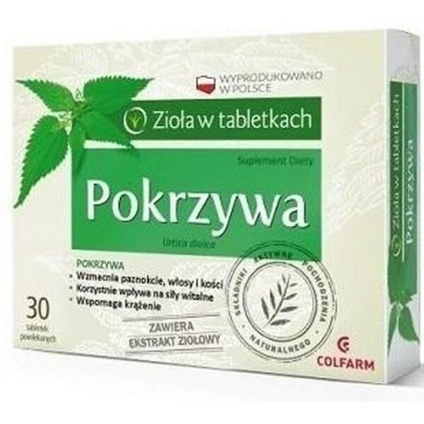 Colfarm Herbs in Nettle 30 Tablets