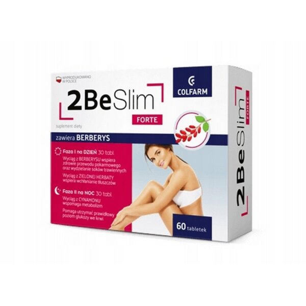 Colfarm 2Be Slim Forte Weight Reduction 60 Capsules
