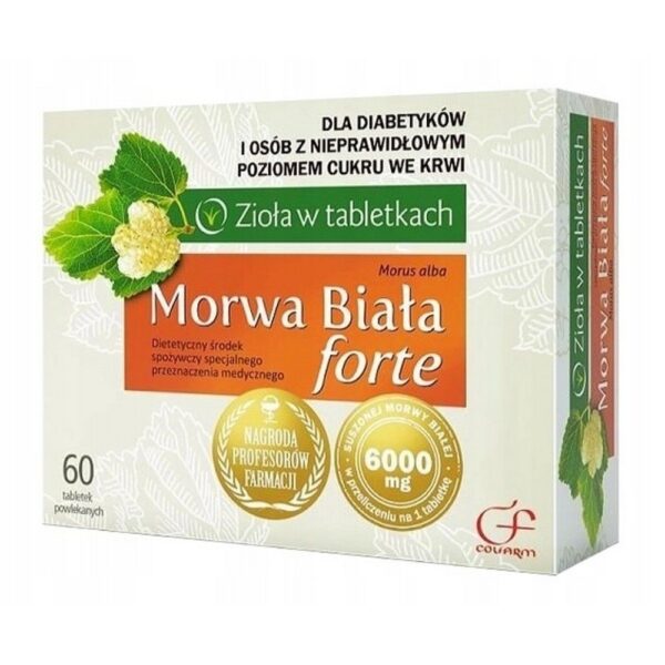Colfarm White Mulberry Forte Dietary Supplement 60 Tablets