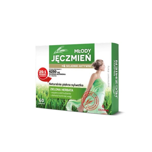 Colfarm Young Barley Dietary Supplement 27 g / 60 Tablets