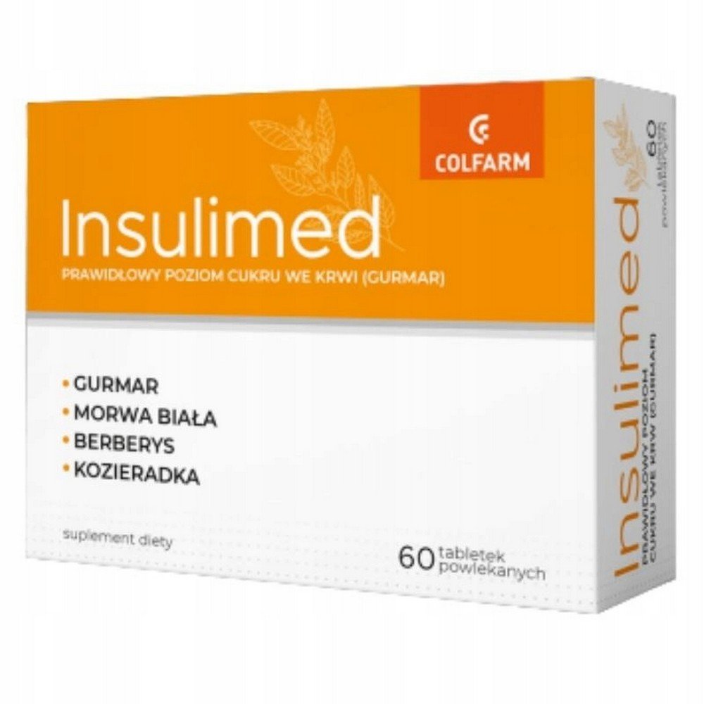 Colfarm Insulimed Gurmar White Mulberry & Barberry 60 Tablets
