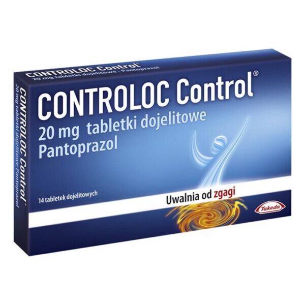 Controloc Control 20 mg Enteric Tablets 14 pcs