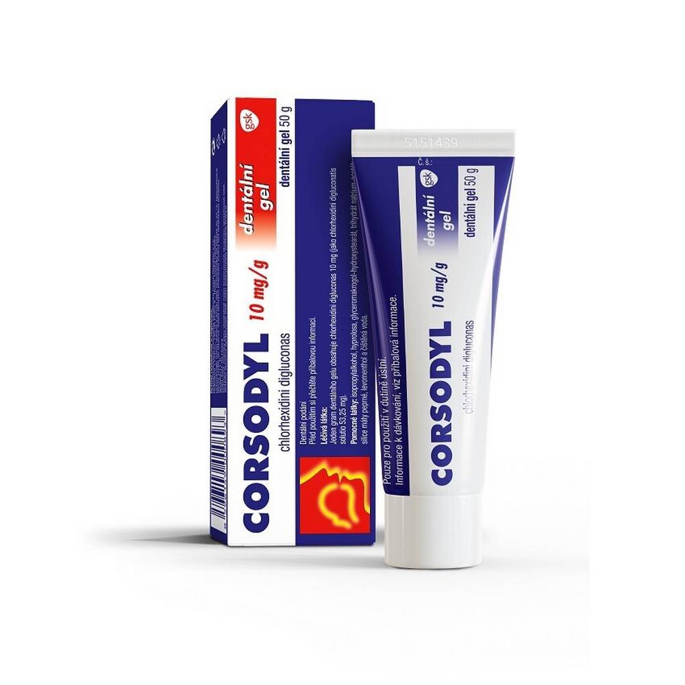 Corsodyl 10mg/g 50g