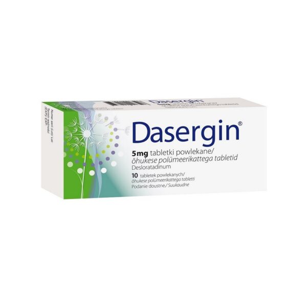 Dasergin 5 mg coated tablets 10 pcs
