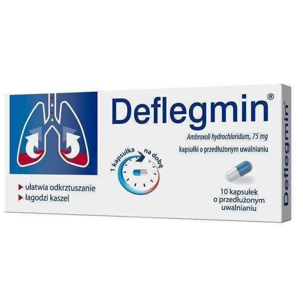 Deflegmin 75 mg Extended-Release Capsules 10 pcs