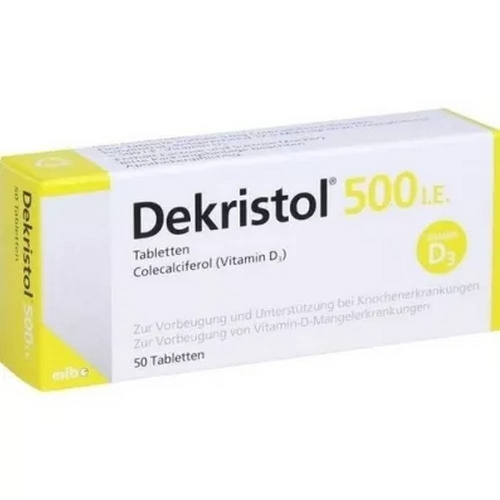 Dekristol 500 IU Tablets 50 Pieces