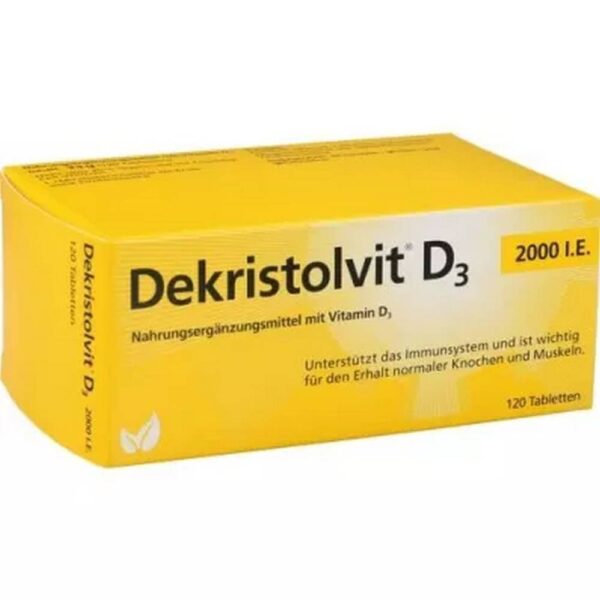 Dekristolvit D3 2000 Tablets 120 Pieces