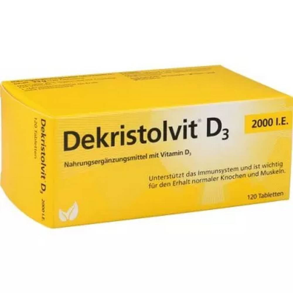 Dekristolvit D3 2000 Tablets 120 Pieces