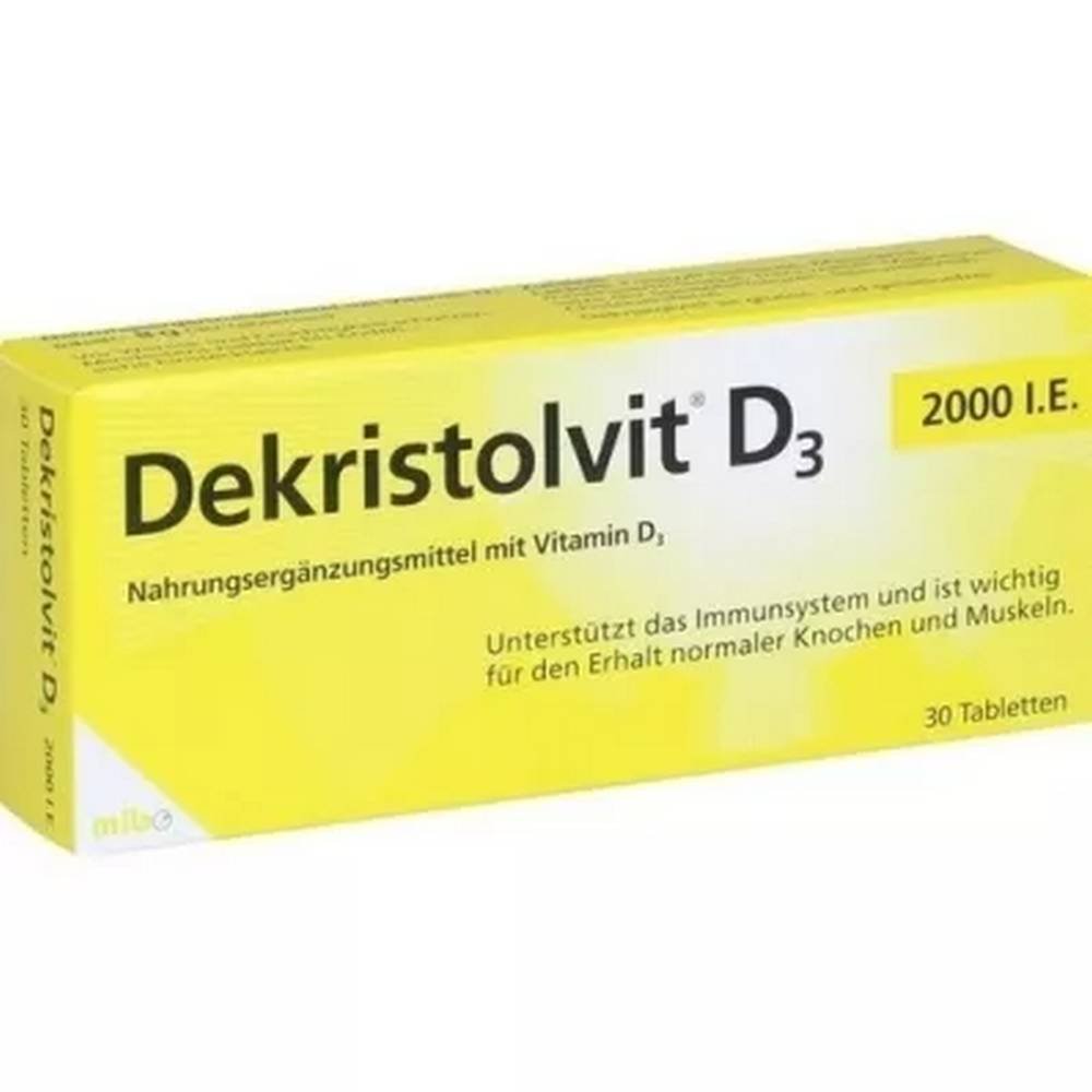 Dekristolvit D3 2000 Tablets 30 Pieces