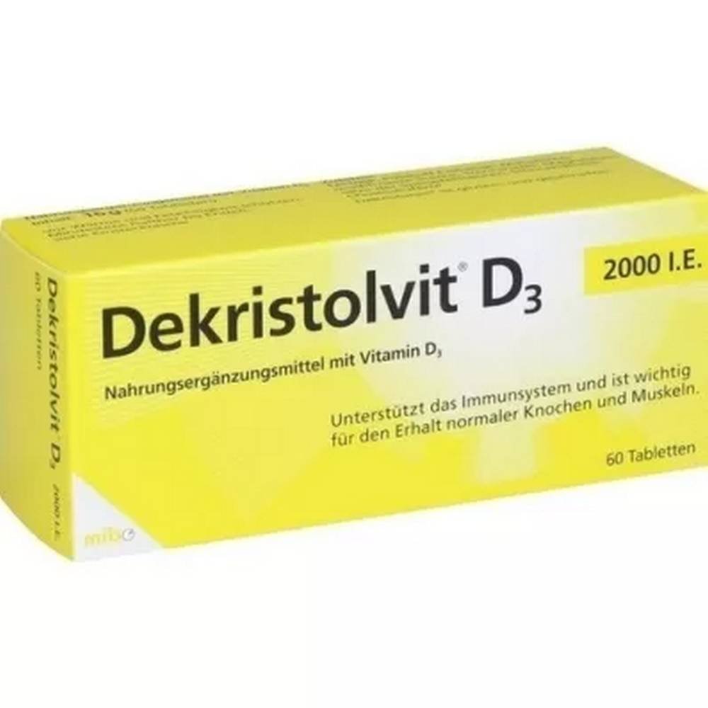 Dekristolvit D3 2000 Tablets 60 Pieces